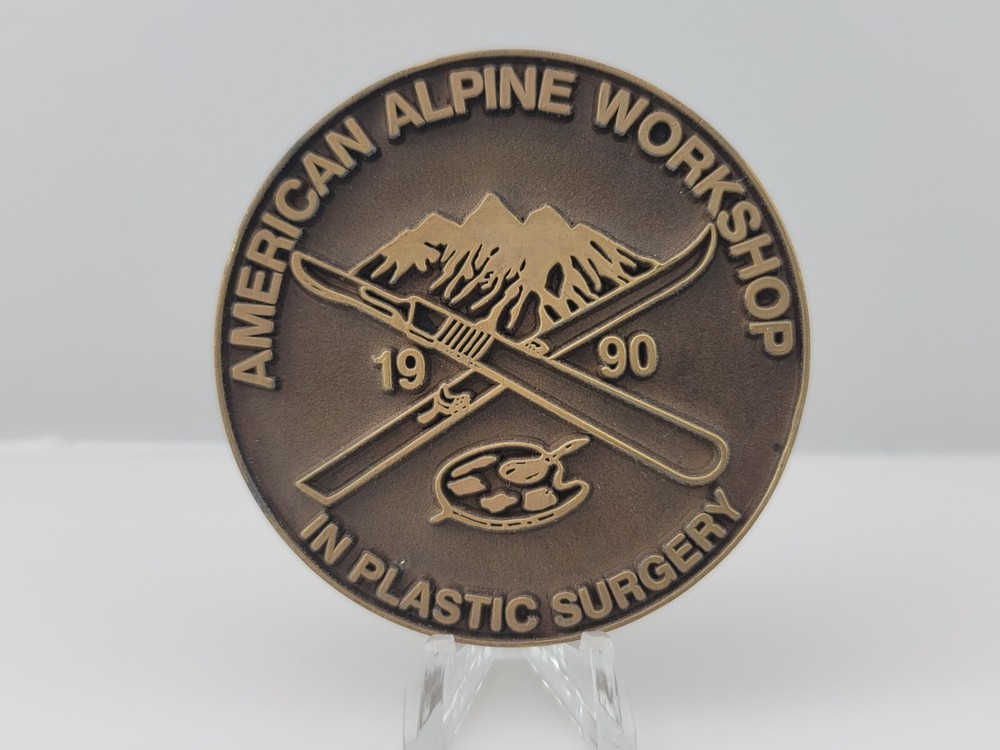 American Alpine Workshop In Plastic Surgery Medallion Coin