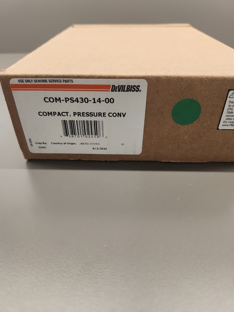 DeVilbiss Compact Conventional 1.4mm Spray Gun - COM-PS430-14-00