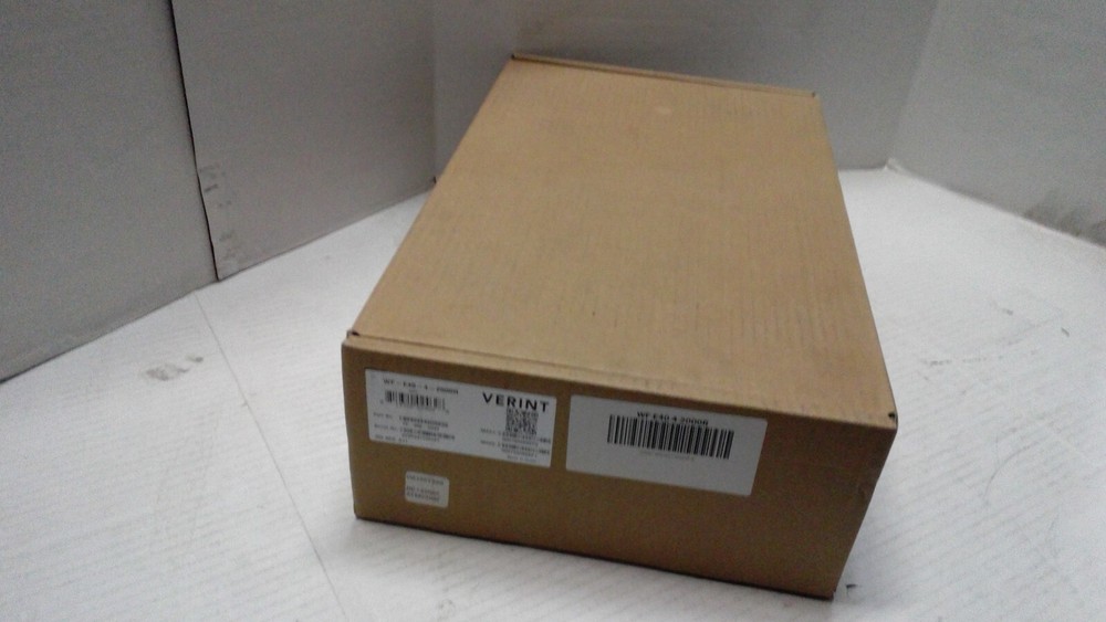 Sealed Verint WF-E40-4-2000R 4 Input Analog/IP Network Video Recorder