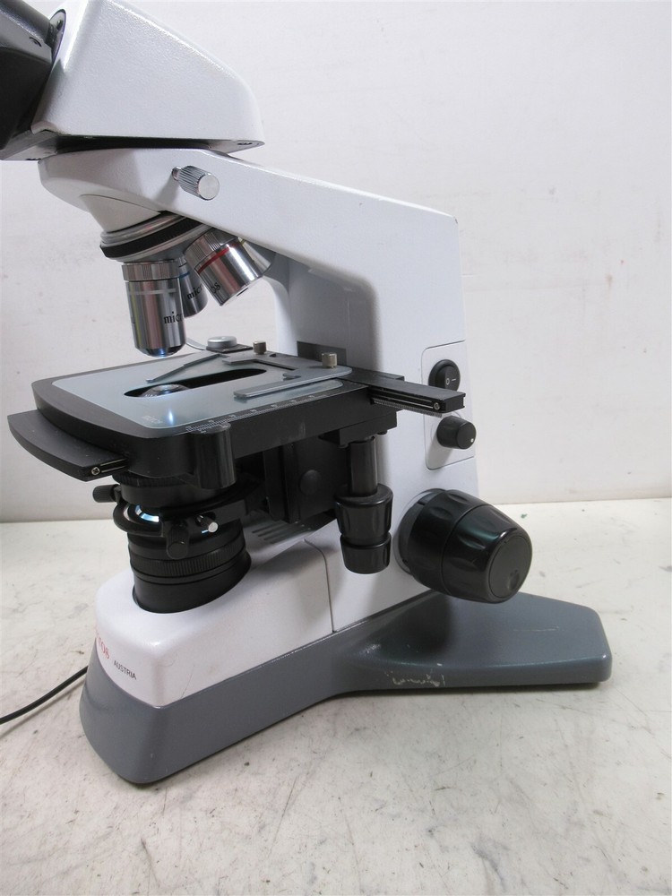 Micros Austria MCX100LED Daffodil Microscope Binocular 3 Objectives & Eyepieces