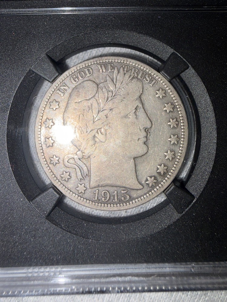 1915 S Barber Half Dollar NGC VF 20 Sharp & Appealing Original
