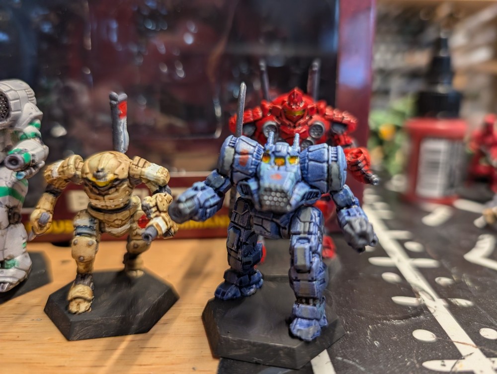 BattleTech: Miniature ForcePack - House Kurita Command Lance PAINTED