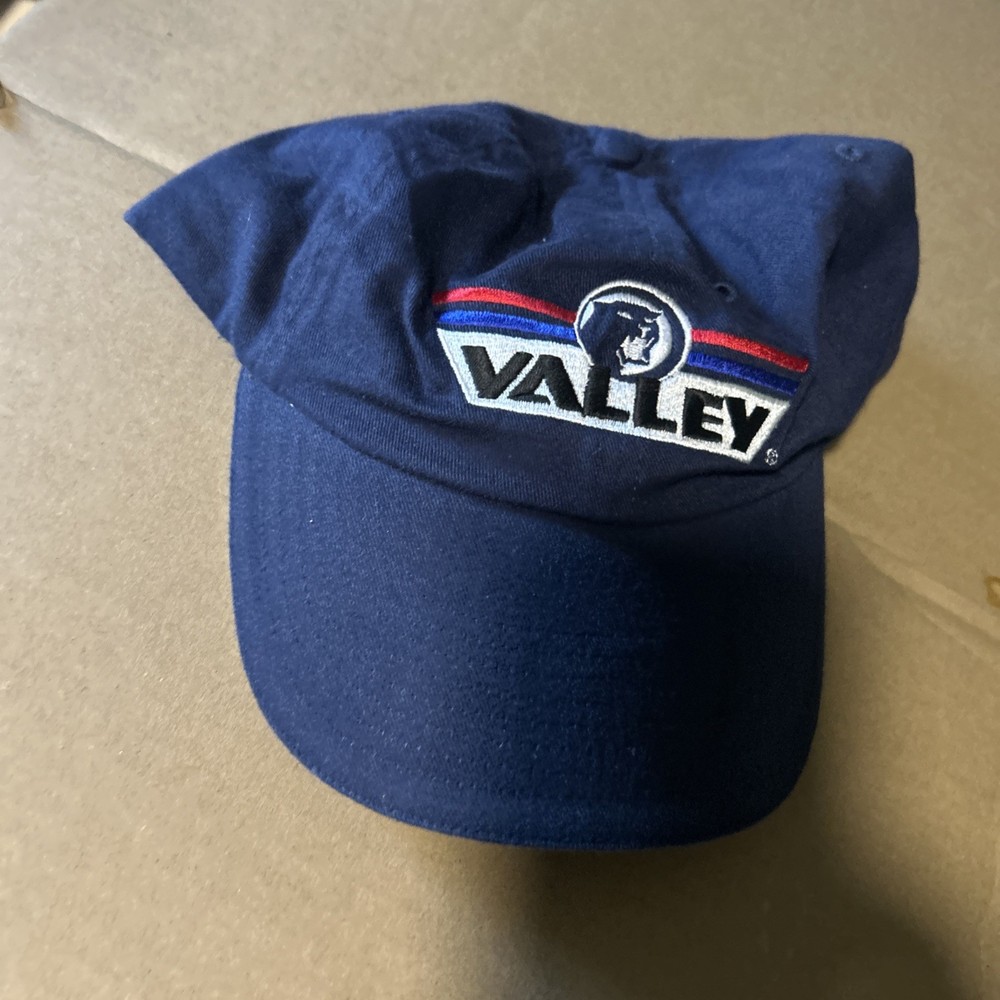 Nos Blue Valley Cougar Pool Billiards Adjustable Hat If35