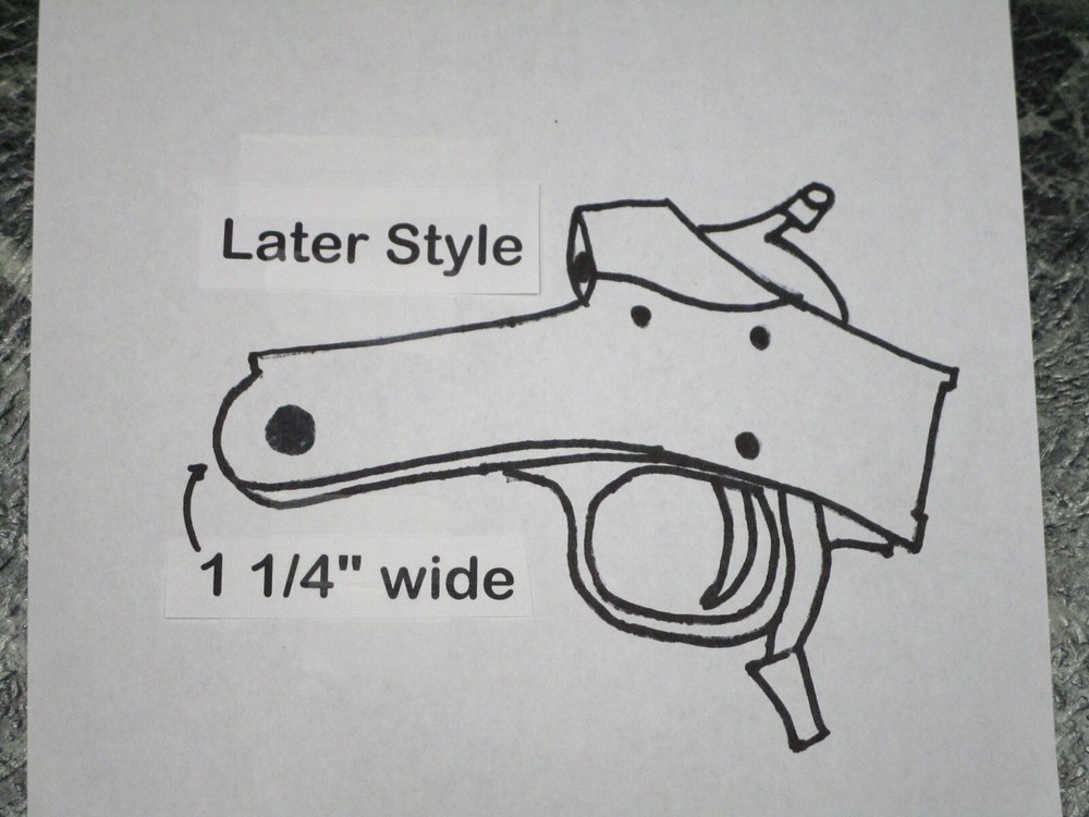 7 CVA Optima, & Optima Pro, & Wolf, Crackle Pattern - Wolf Forearm (LATER STYLE)