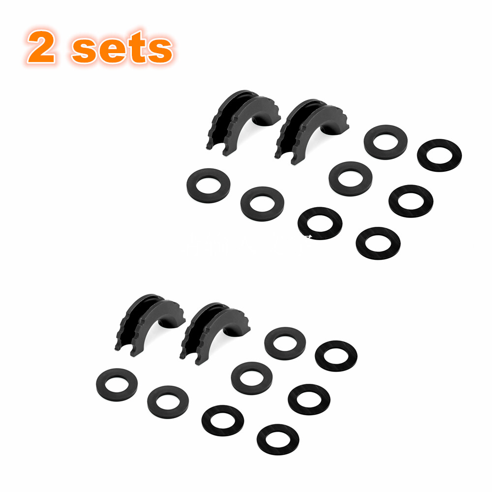 2 sets 3/4" D-Ring Shackle Isolators with Washers For Shackles Bumper Protect
