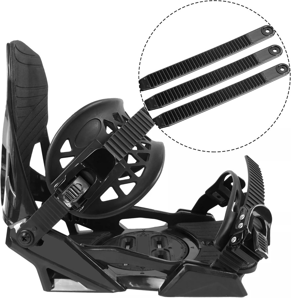 Snowboard Ladder Strap Binding 6Pack Ankle Straps Replacement for Snowboard Gear