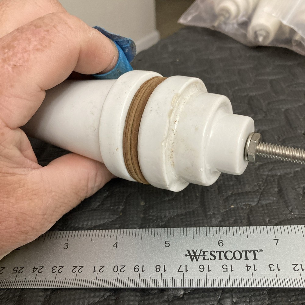 Massive Feedthru Insulator For Antenna