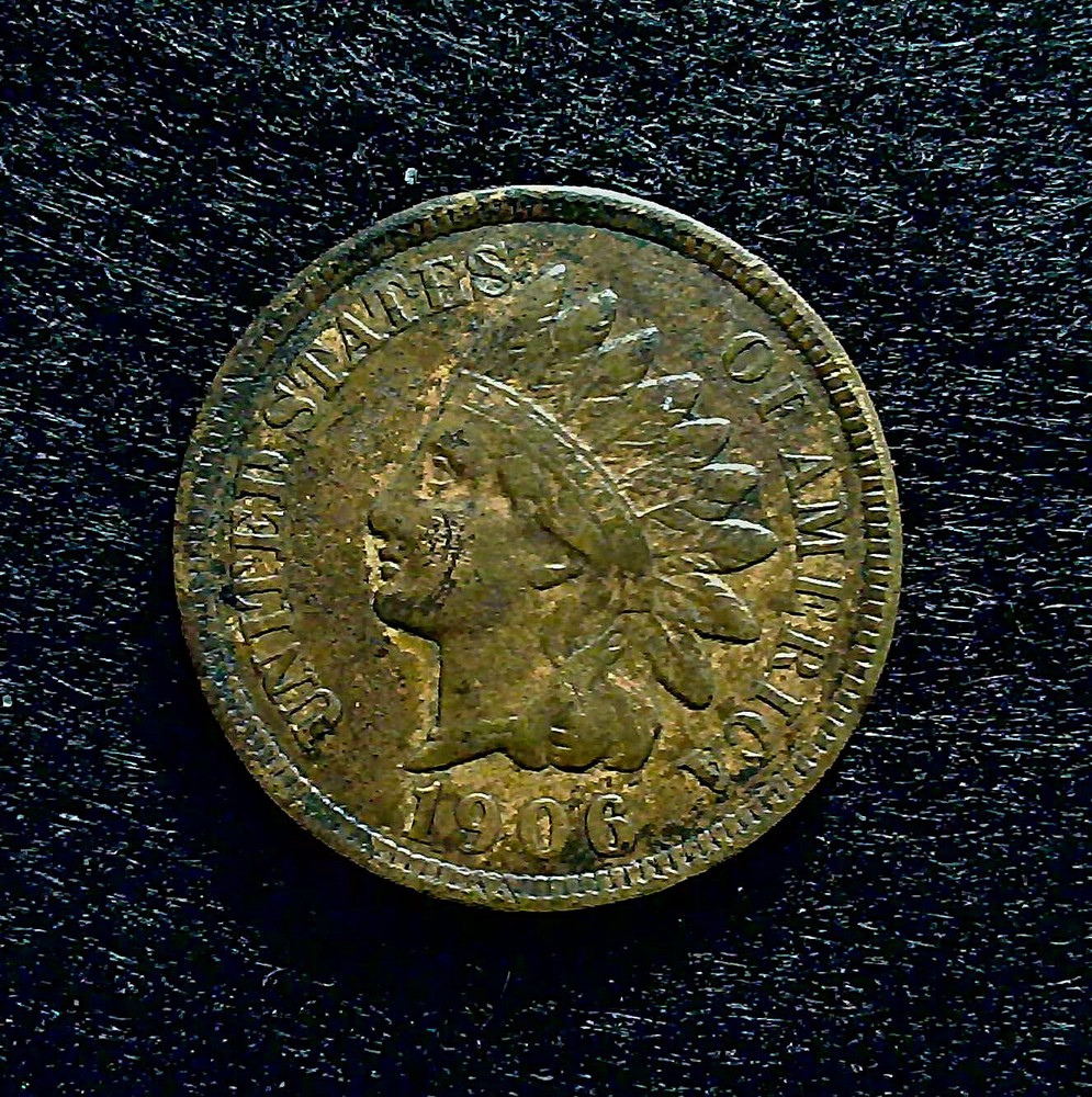 1906 Indian Head Cent Penny