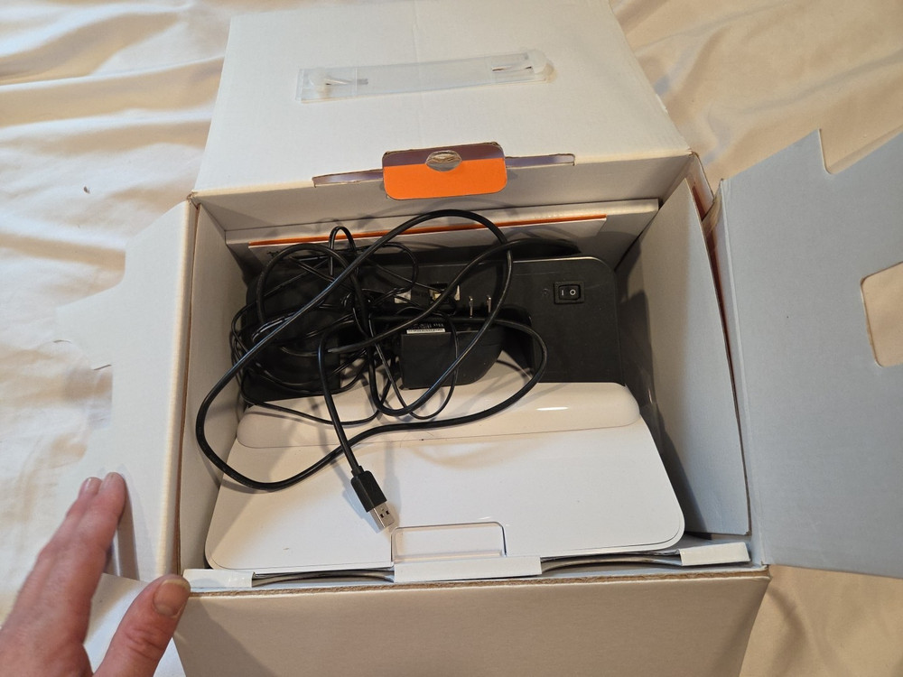 Neat Desk Pass-Through Scanner White Home Office Edition