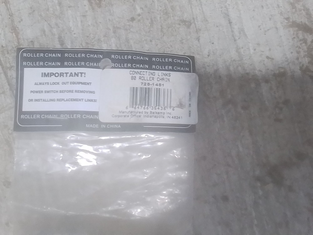 ROLLER CHAIN CONNECTING LINKS 725-1451 (H13D1)