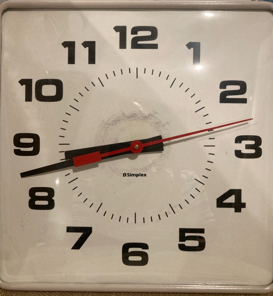 Simplex Model 2310-5271 Synchronized Clock