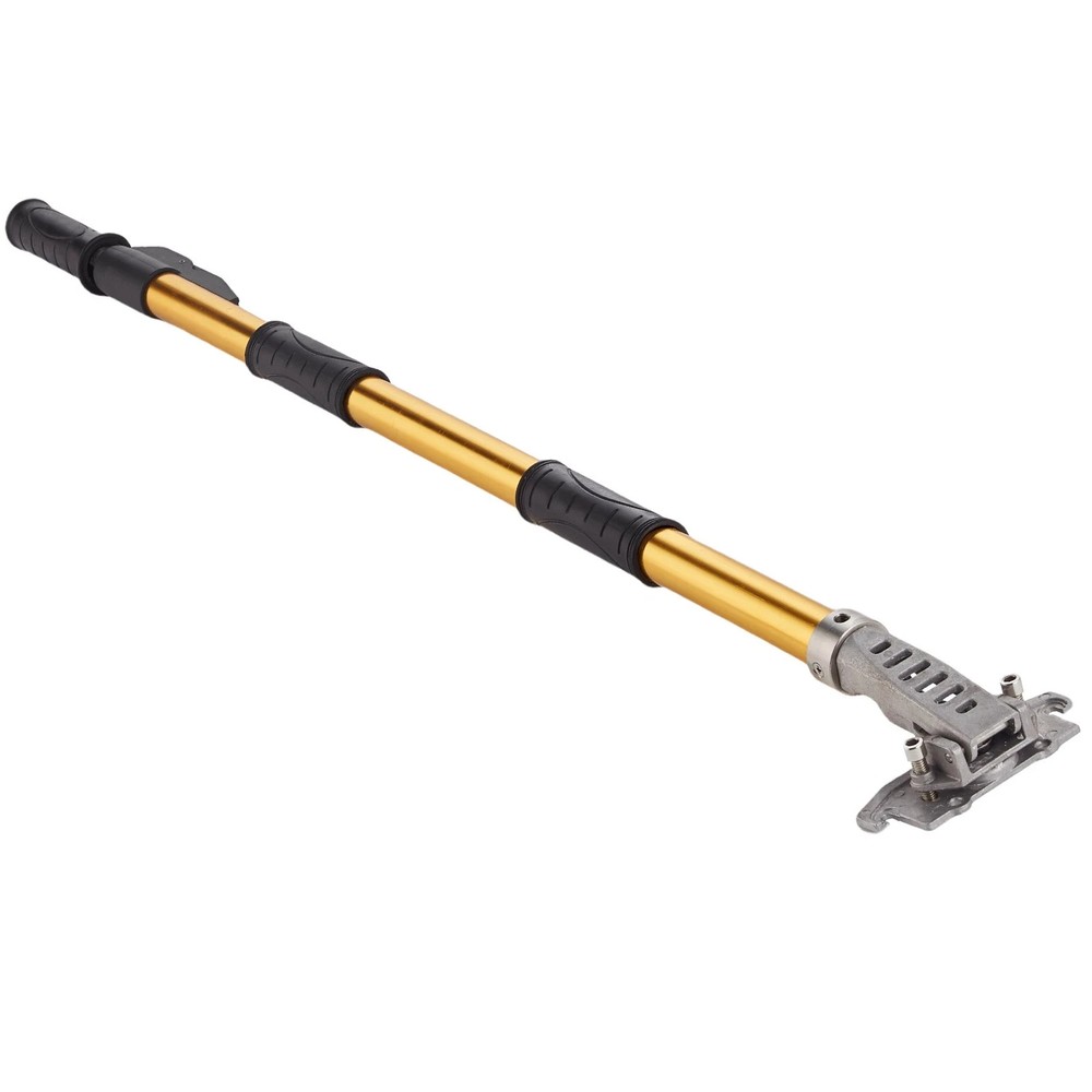 Drywall Flat Box Handle 40''-64'' Anodized Aluminum 5-Section Length Adjustable