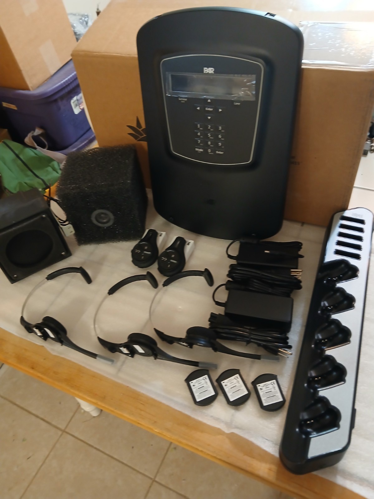 PAR G5 Drive Thru Intercom System. ( Does Not Include Vehicle Detector Board )