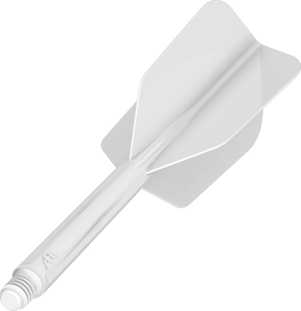 Mission Force 90 - New Moulded Flight & Shaft System -White- Slim- Medium