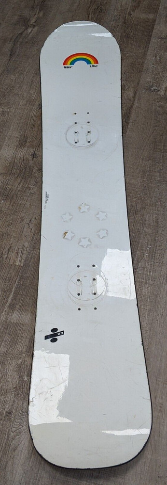 Peter Line 146.5 CM Snowboard Rainbow - White