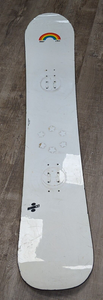Peter Line 146.5 CM Snowboard Rainbow - White
