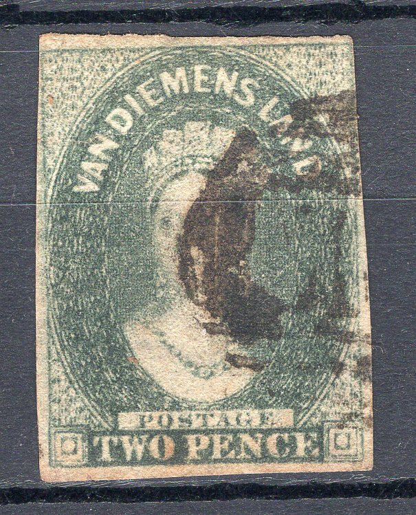 BRITISH TASMANIA, YV # 11 b, USED