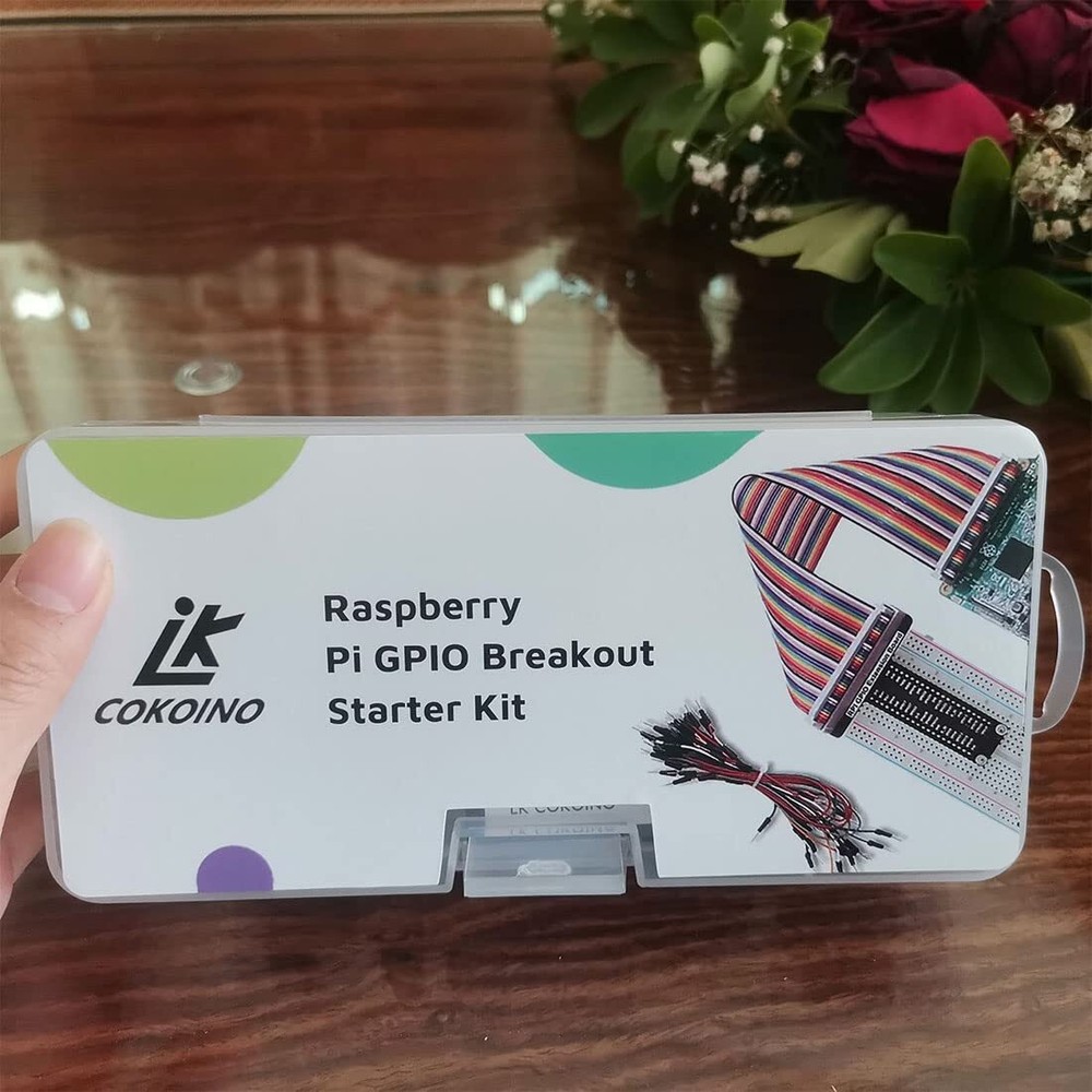 Raspberry Pi GPIO Breakout T-Type Board 830 Points Breadboard 65 Jumper Cables