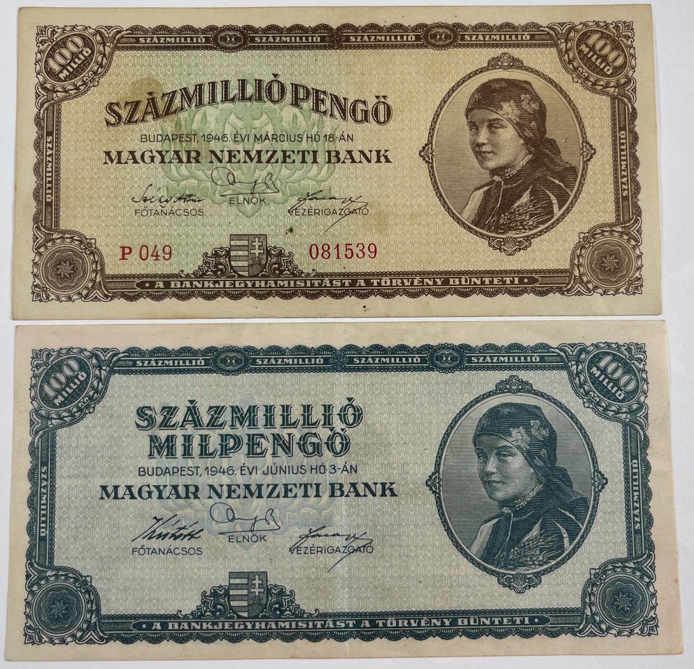 Hungary old WW2 notes (#731)