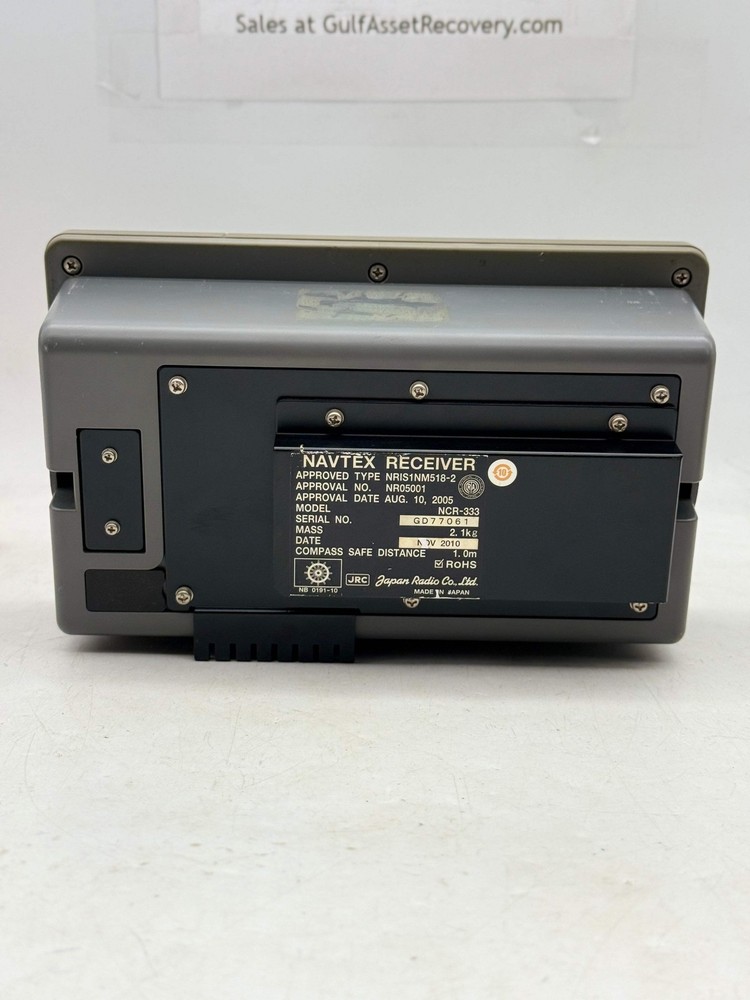 JRC NCR-333 Navtex Receiver (Used)