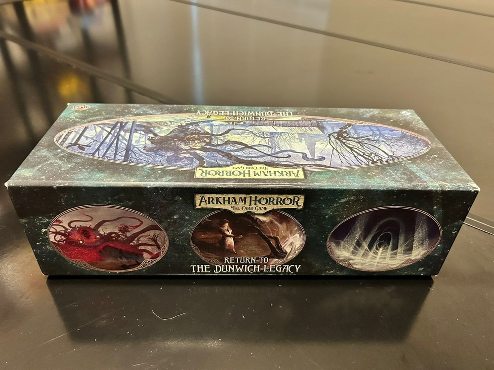 Arkham Horror Card The Card game. Return to... Boxes Only