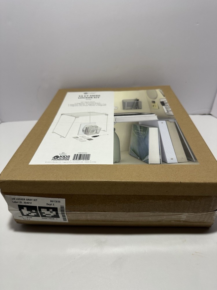 11 CT Mesh Locker Kit Grey Multi Purpose