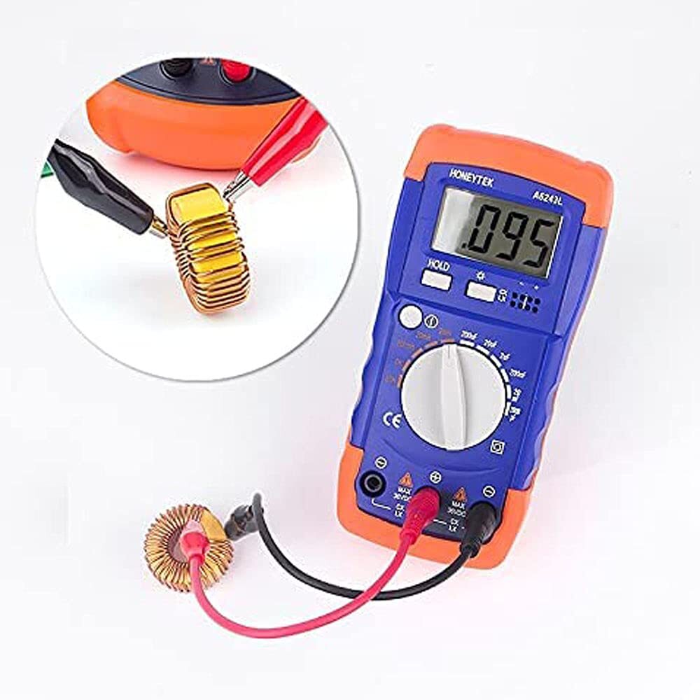HONEYTEK A6243L Handheld Digital Inductance Meter Electronic Capacitance Tester