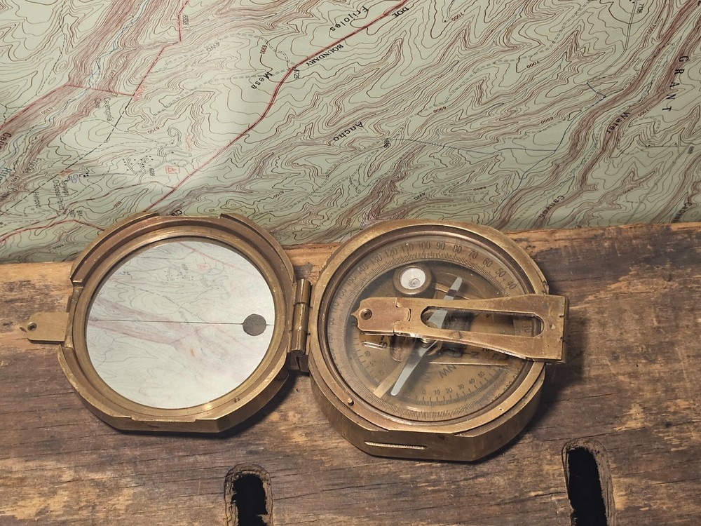 Stanley London Brass Compass
