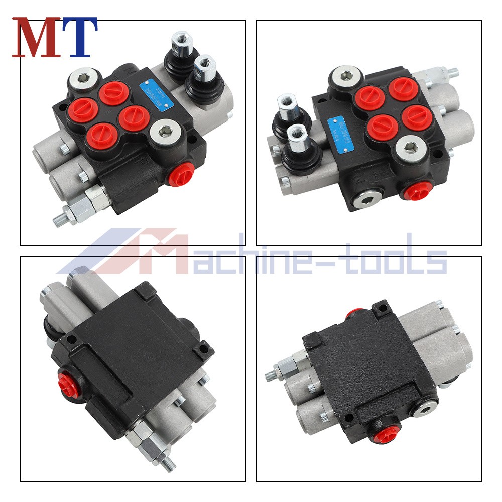 BSPP 2 Spool High-Flow Valve 3600 PSI for Custom Hydraulic Systems