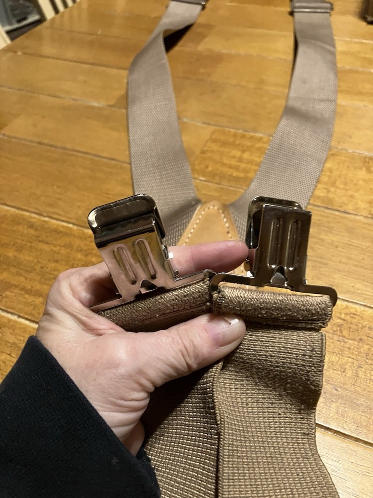 Nicolas No 117 Suspenders Tan