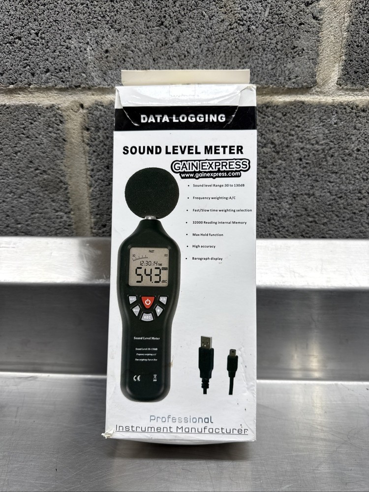 Data Logging Sound Level Meter