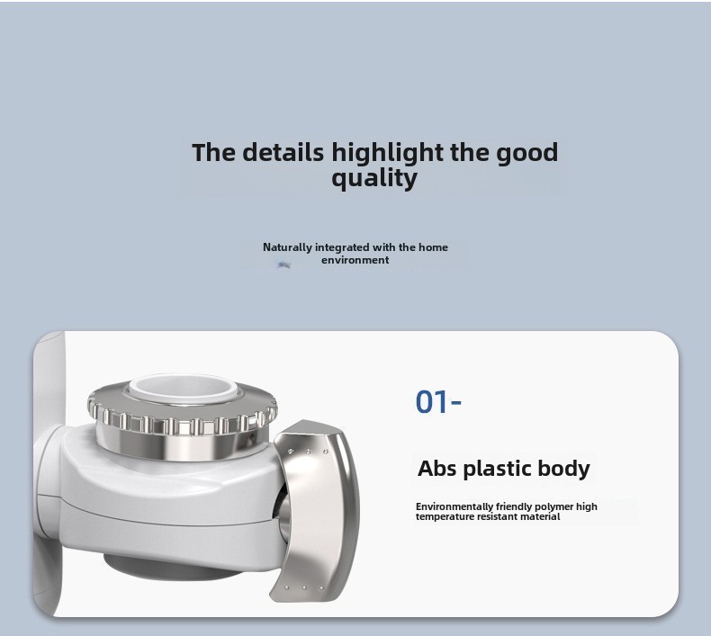 3000W Instant Electric Hot Water Heater Faucet with LED Temperature Display