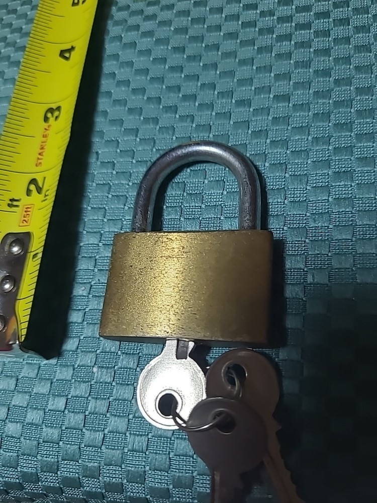 Vtg. Lock And Key