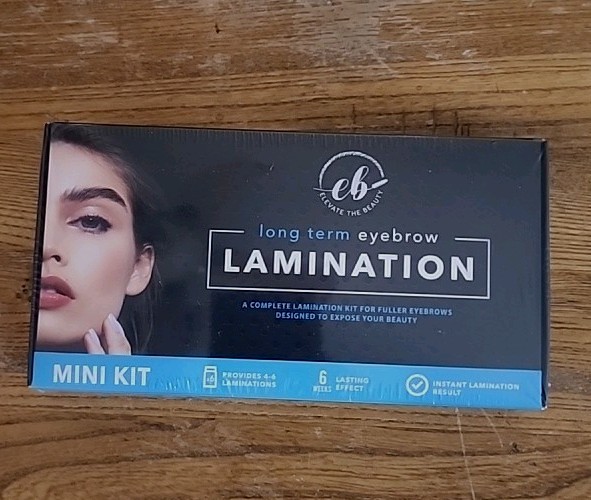 EB Elevate The Beauty Long Term Eyebrow Lamination Mini Kit NEW Sealed