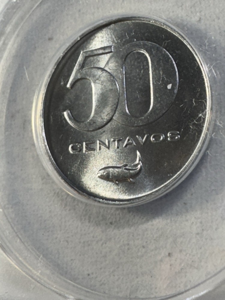 1977 Cape Verde 50 Centavos Graded MS 66 by ANACS