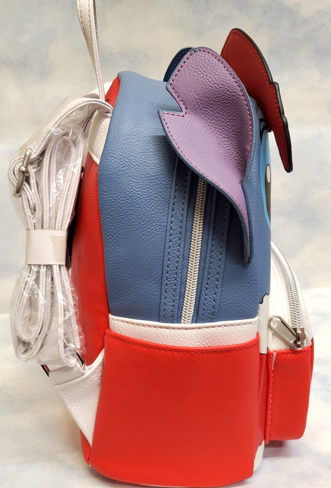 LOUNGEFLY Backpack STITCH SANTA NEW with TAGS