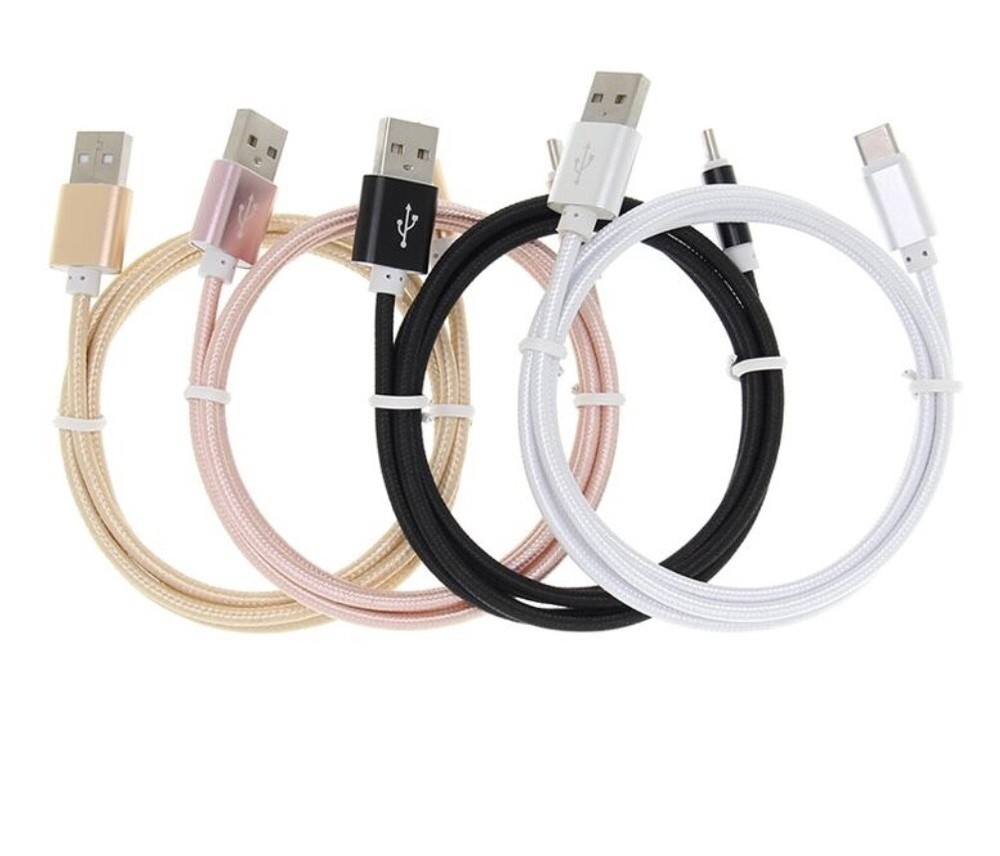 Braided USB C Type-C Fast Charging Data SYNC Charger Cable 6’6”,9’10” FT LONG