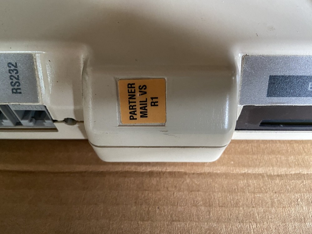 Avaya partner Mail VS R1 voicemail card (Tested)