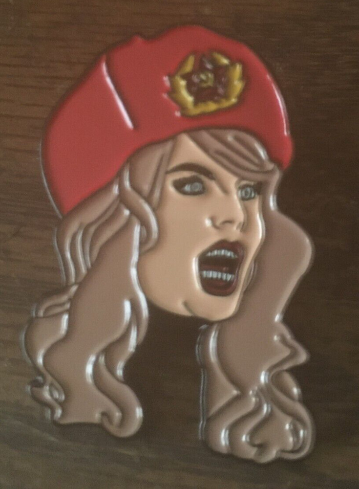 SOVIET Russian     BADGE  PIN    #56
