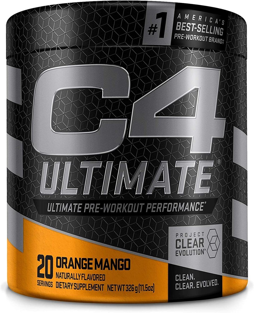 Cellucor C4 Ultimate Pre-Workout Performance (20 Servings) Naturally Flavored