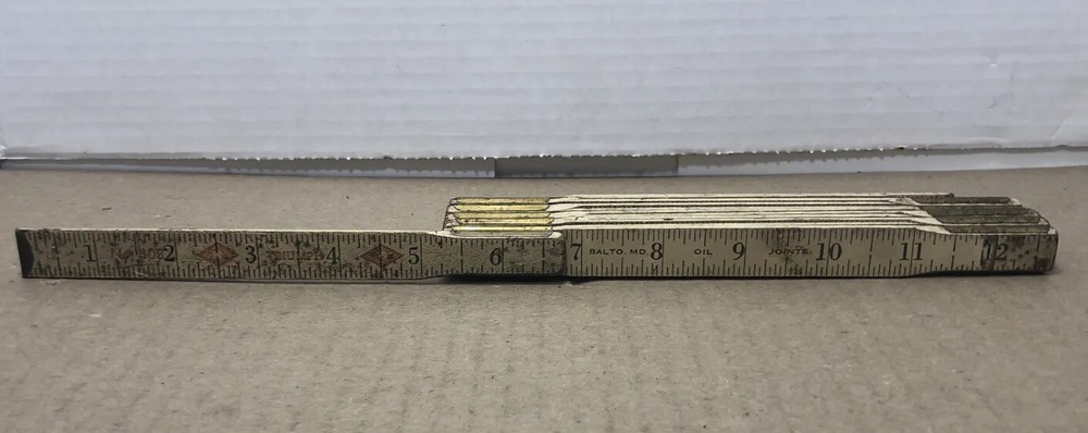 Vintage Triumph Jointed Yardstick 72”