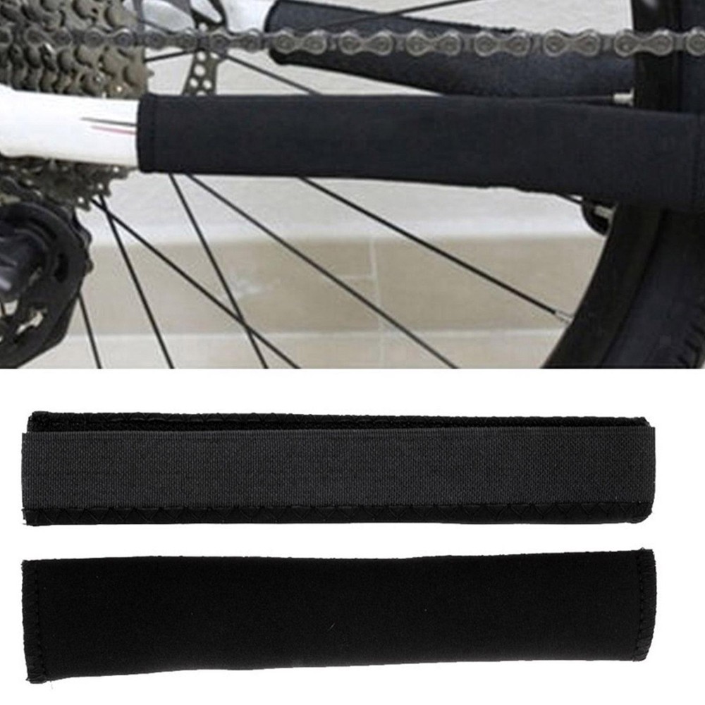 2x Bike Frame Guard Anti-scratch Chain