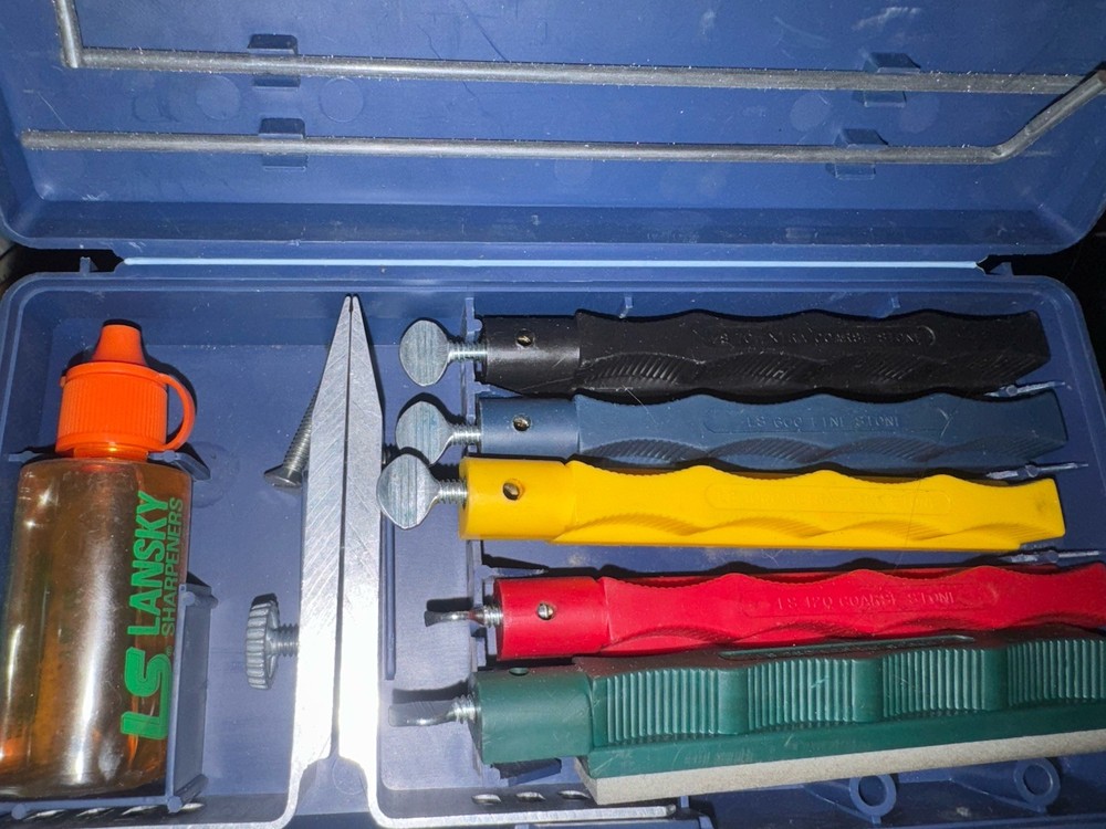 Lansky Deluxe 5-Stone Sharpening System