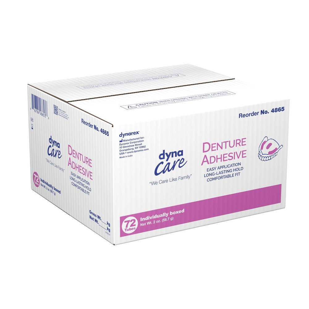Dynarex Denture Adhesive 2 oz. Cream 4865