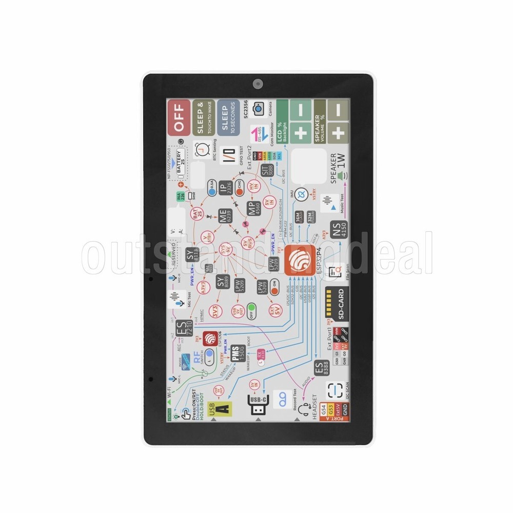 M5Stack TAB5 Portable Intelligent IoT Controller ESP32-P4 + ESP32-C6 os67