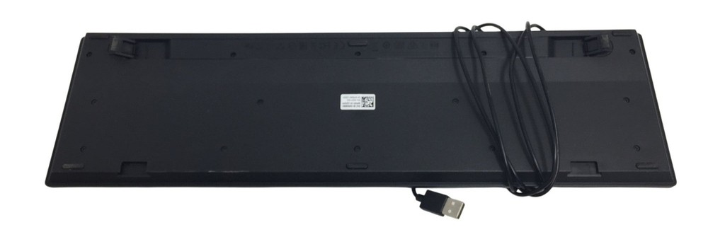 Slim Black DELL Wired Keyboard - Preowned