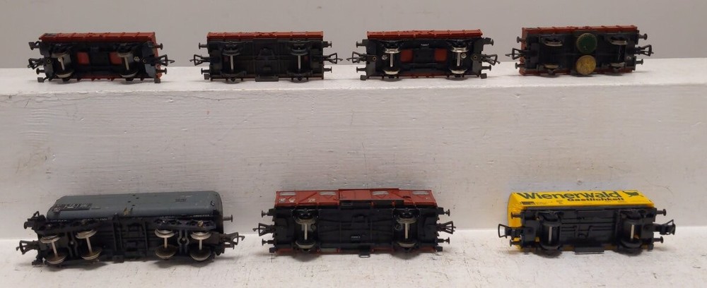Fleischmann HO Scale Assorted Freight Cars [7] EX