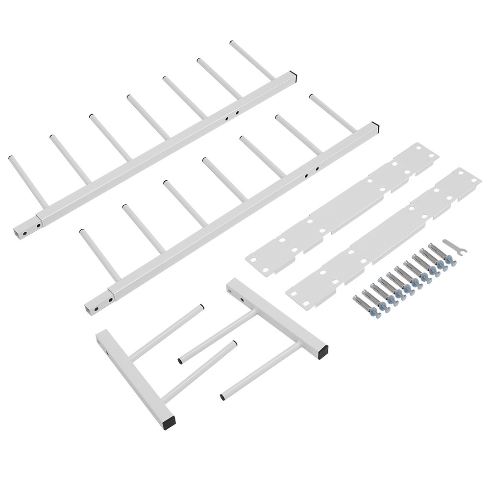 49" High Capacity 320lbs Blueprint Storage Roll File Wall Rack Adjustable Size