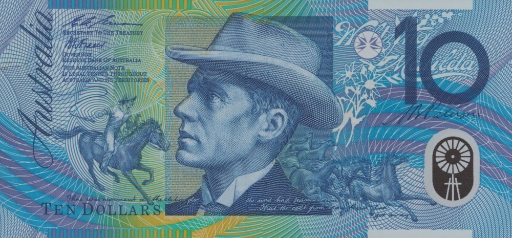 Australia 10 Dollars 1993 P 52a Polymer AU