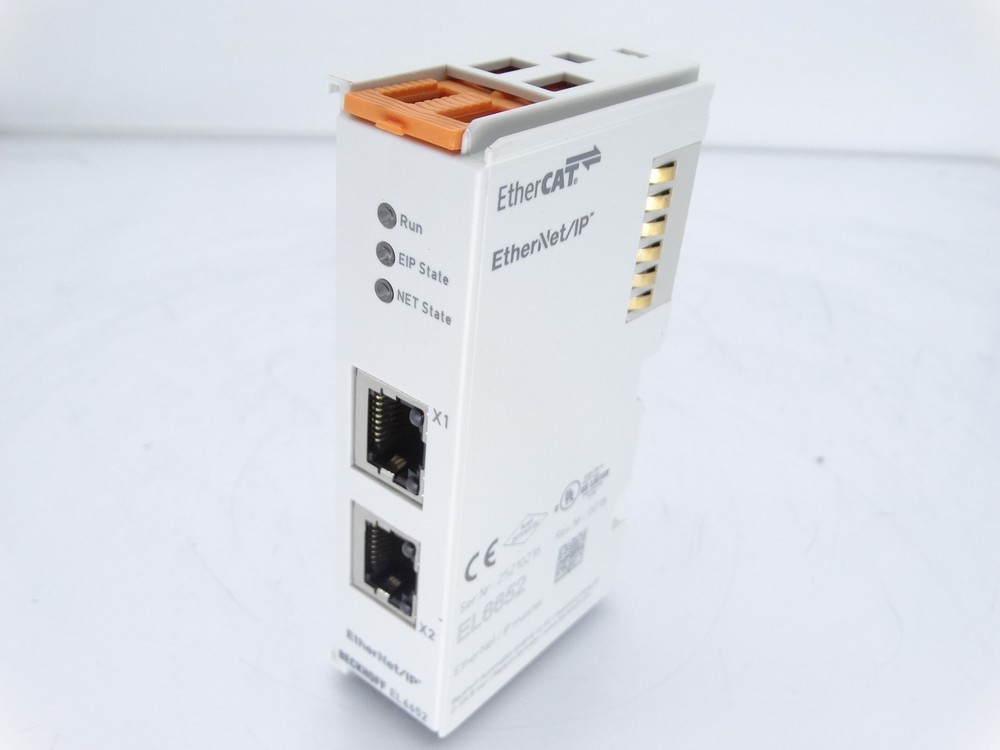 BECKHOFF EL6652 ETHERNET SWITCH